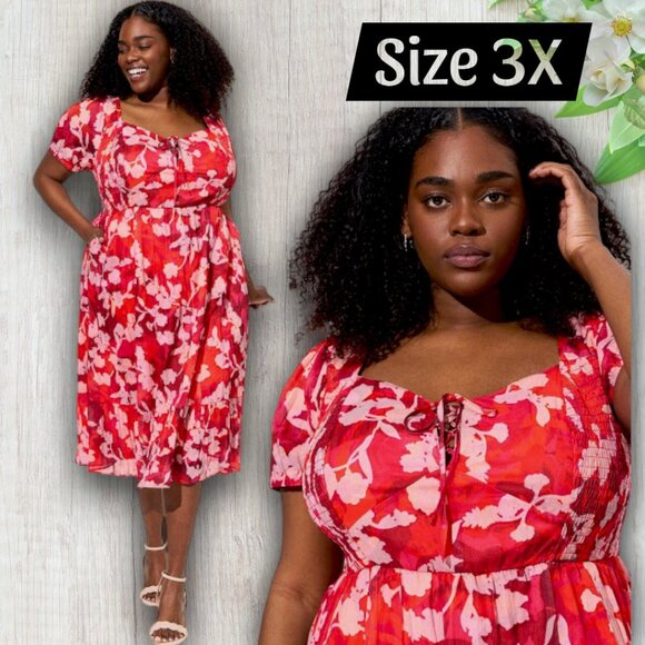 PLUS DRESS 3X - Picture 1 of 7